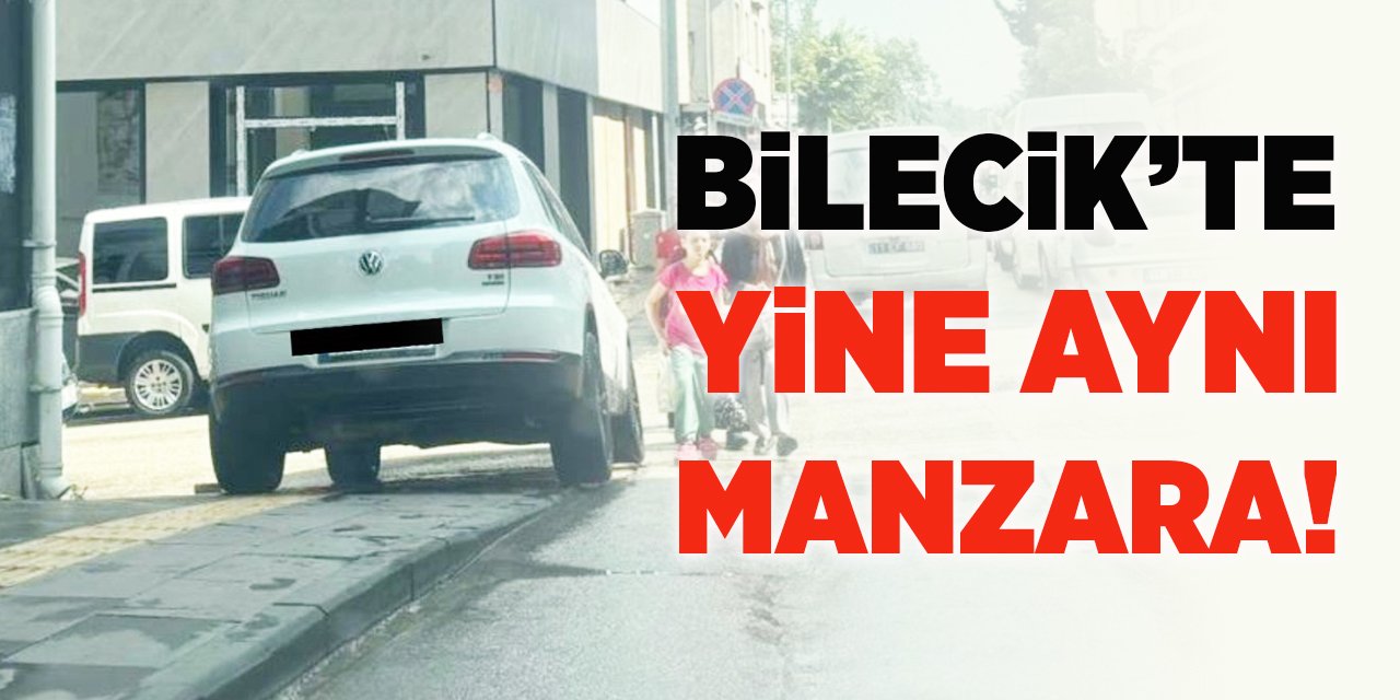 Bilecik'te yine aynı manzara!