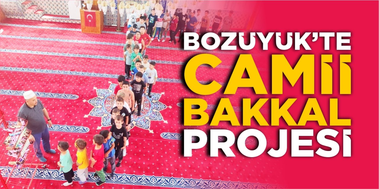 Bozüyük'te "Camii Bakkal" projesi