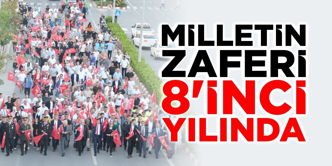 Milletin Zaferi 8'inci yılında