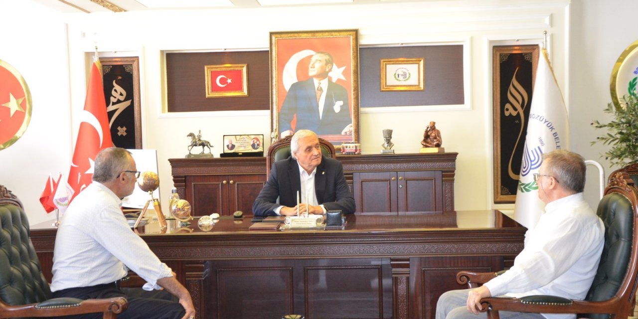 Başkan Bakkalcıoğlu Misafirlerini Ağırladı