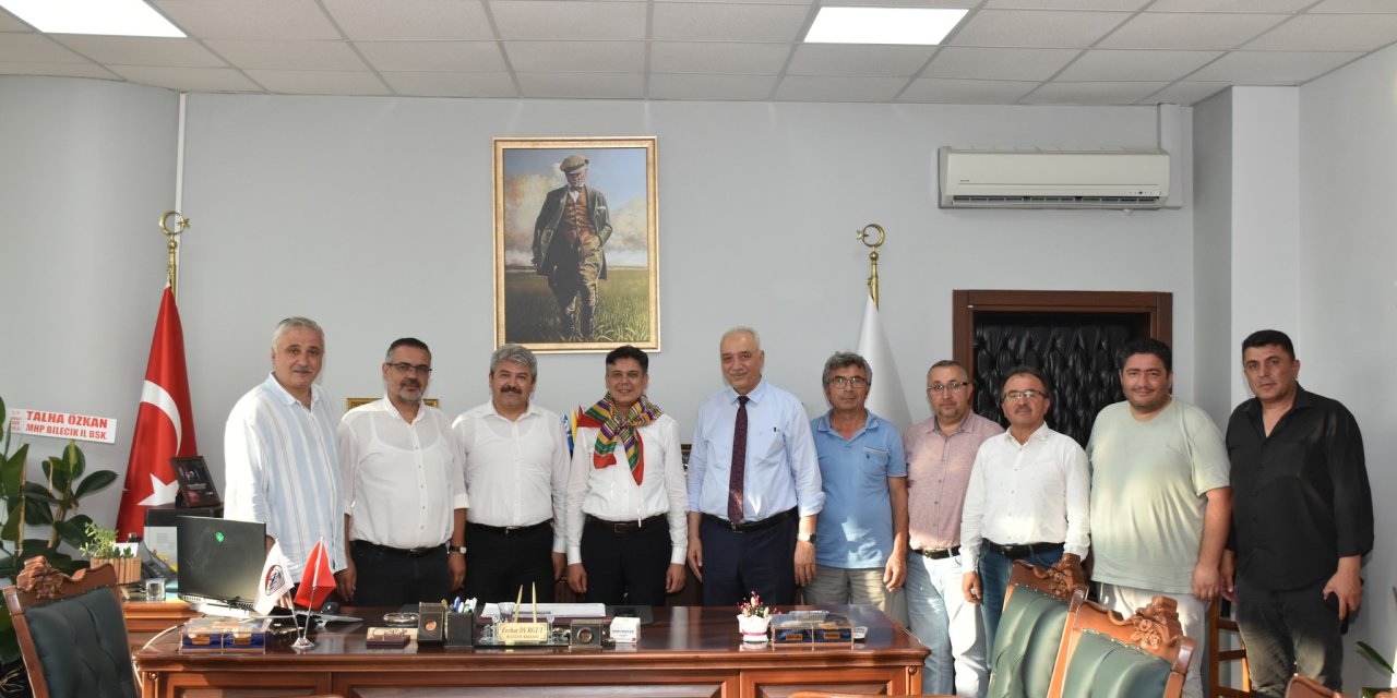 Türk Dünyası Yörük Türkmen Birliği'nden Başkan Durgut'a Ziyaret