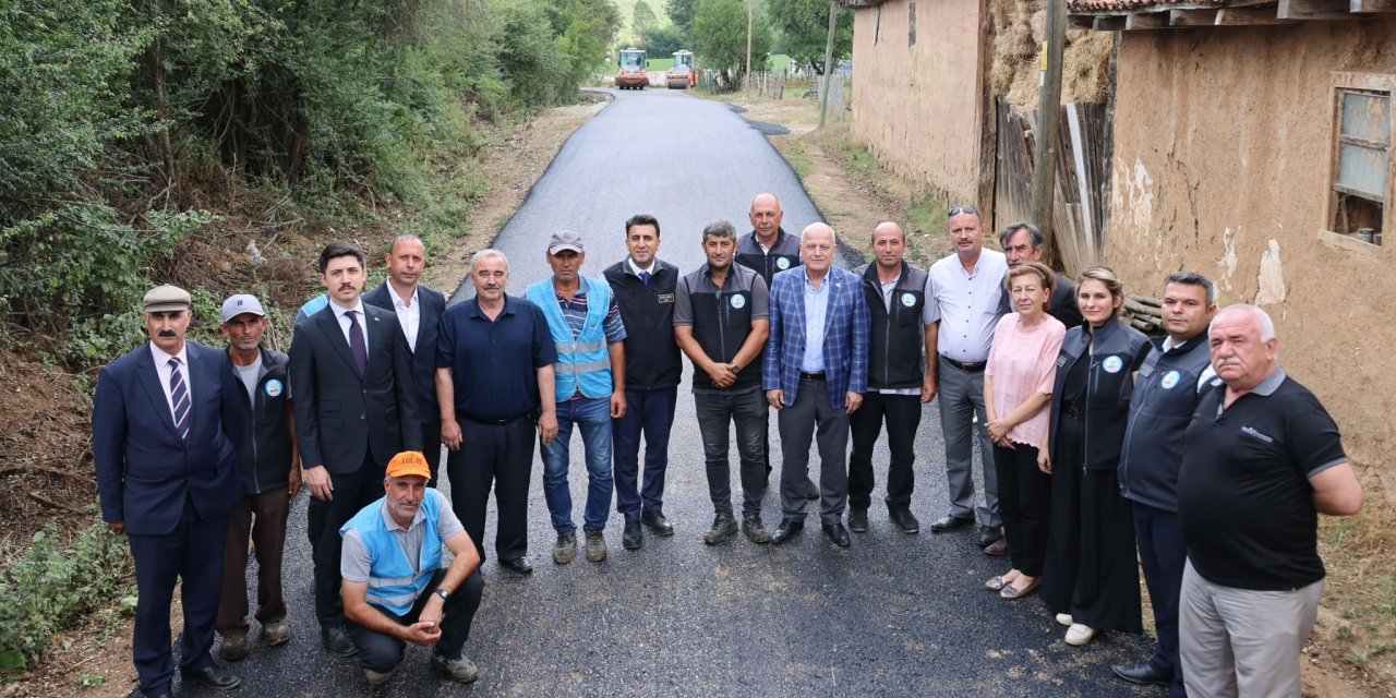 Vali Aygöl Asfalt Çalışmalarını İnceledi