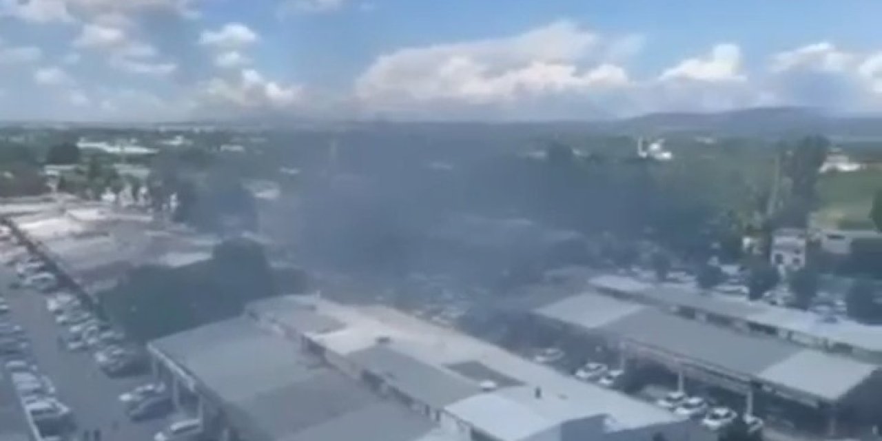 Otokoop’ta Korkutan Yangın