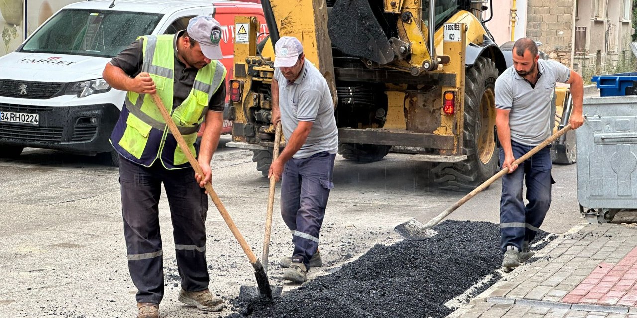 Ekiplerden Yoğun Çalışma