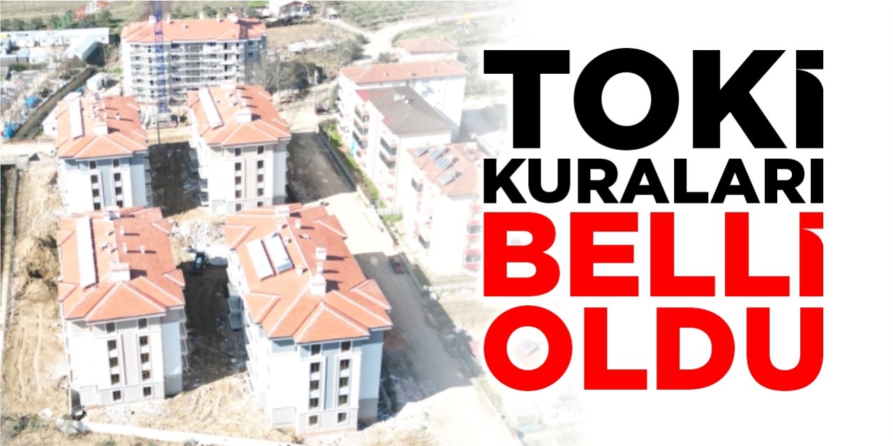 Bilecik'te TOKİ kuraları belli oldu