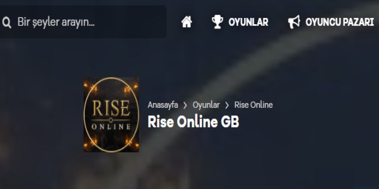 Neden Rise Online GB Tercih Edilmeli?