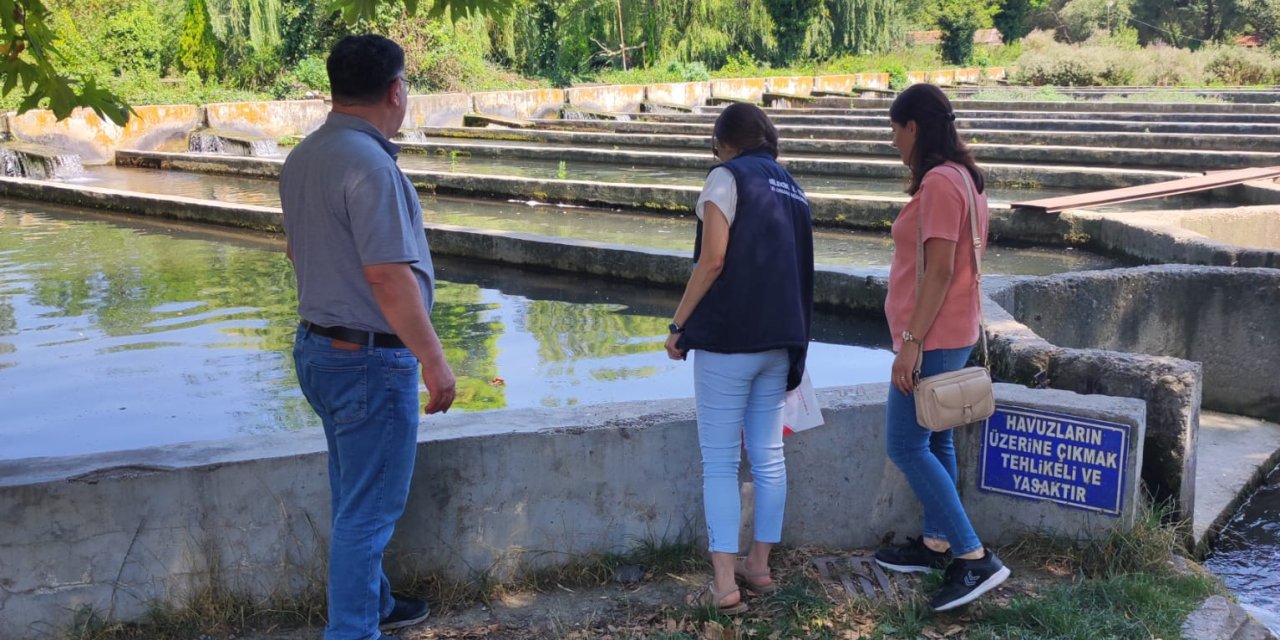 Su Ürünleri Yetiştiriciliği Yapan Tesisler Denetlendi