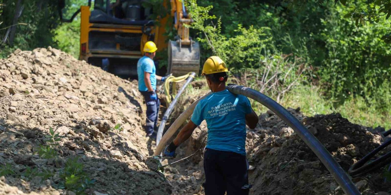 5 Bin Metrelik İçme Suyu Hattını Yeniledi