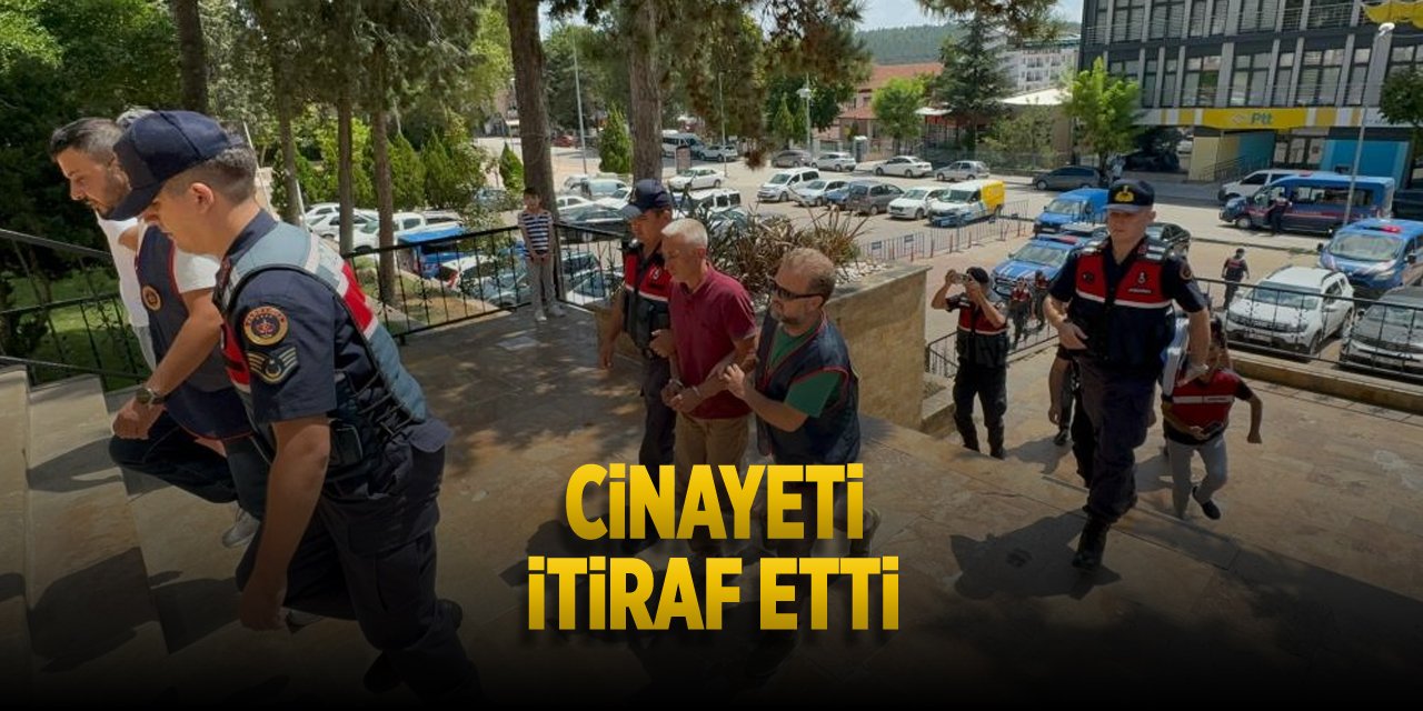 Cinayeti itiraf etti!