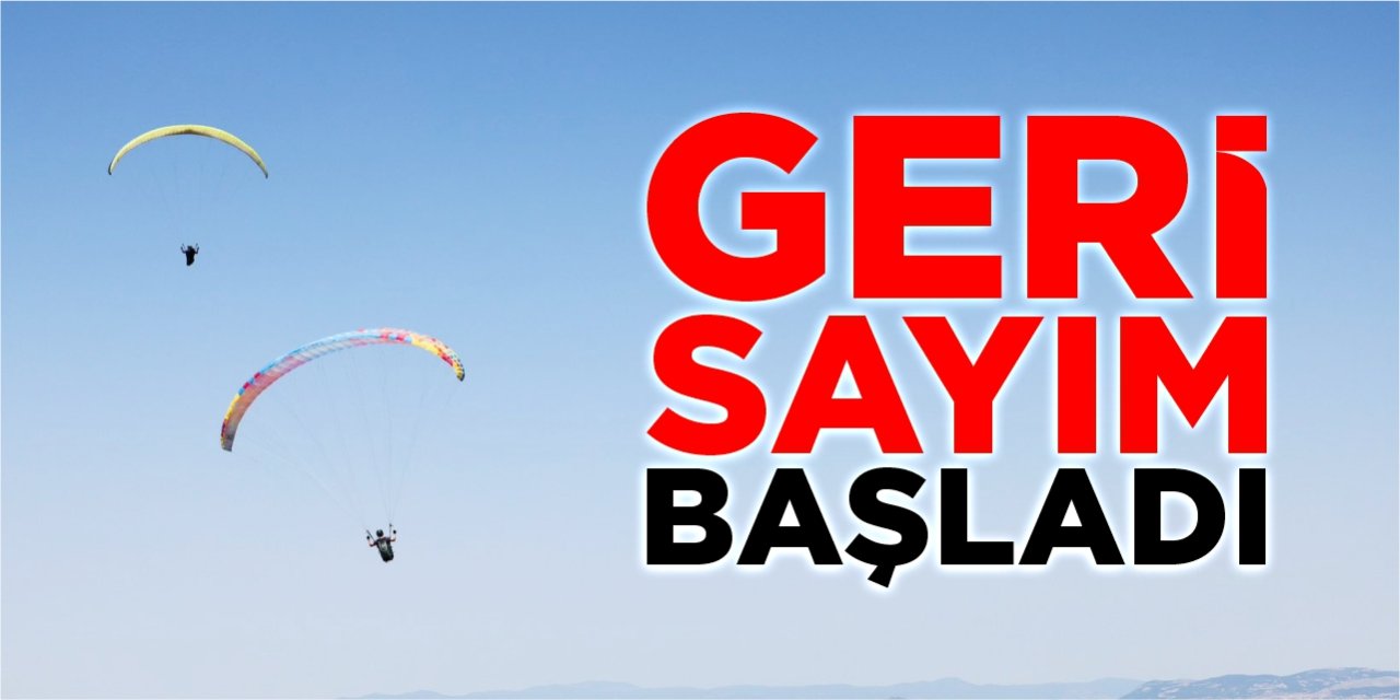 Geri sayım başladı