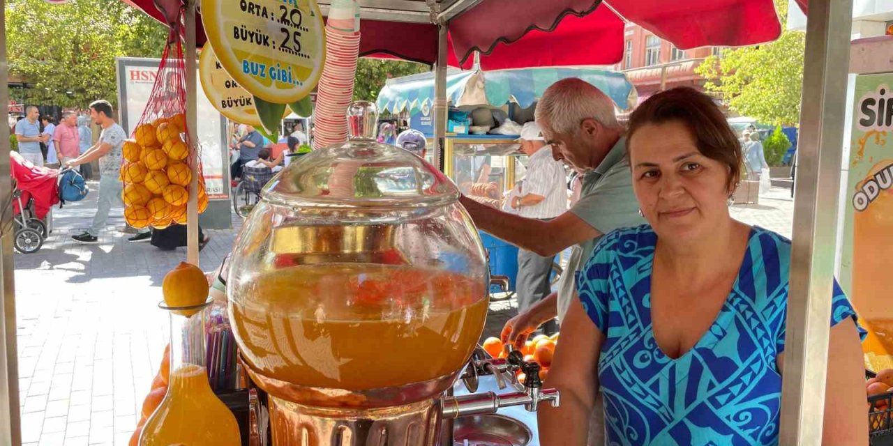 Sıcak Havalarda Sifon Limonata Ve Portakal Suyu Satışları Arttı