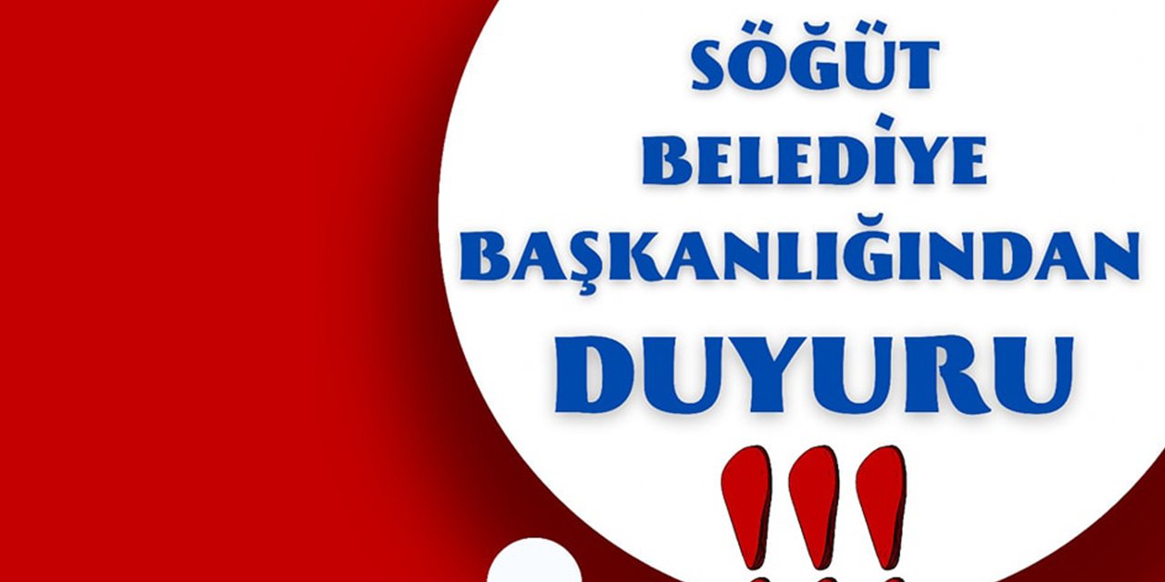 Belediyeden Önemli Açıklama