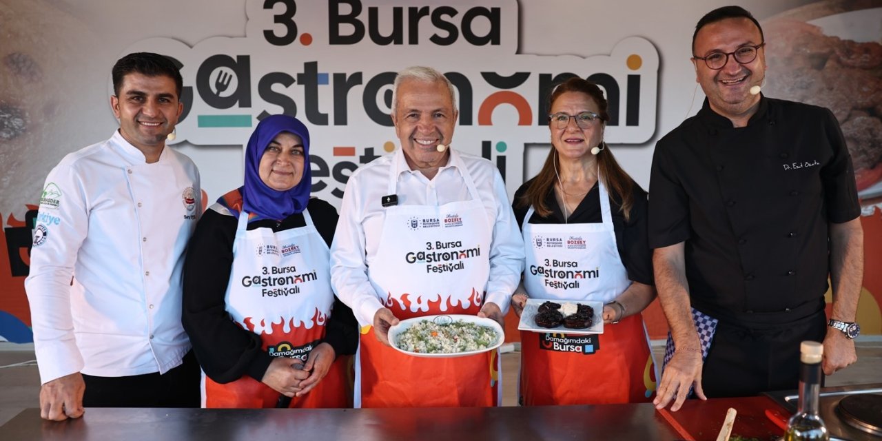 Gastronomi Tırı Nilüfer'e Geldi