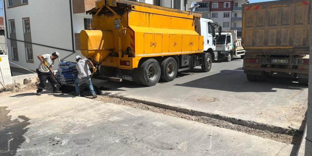 Birçok Noktada Asfalt Çalışması Yapıldı