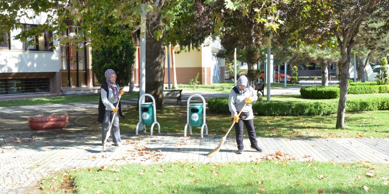 Bozüyük'te Çevre Bakım çalışmaları