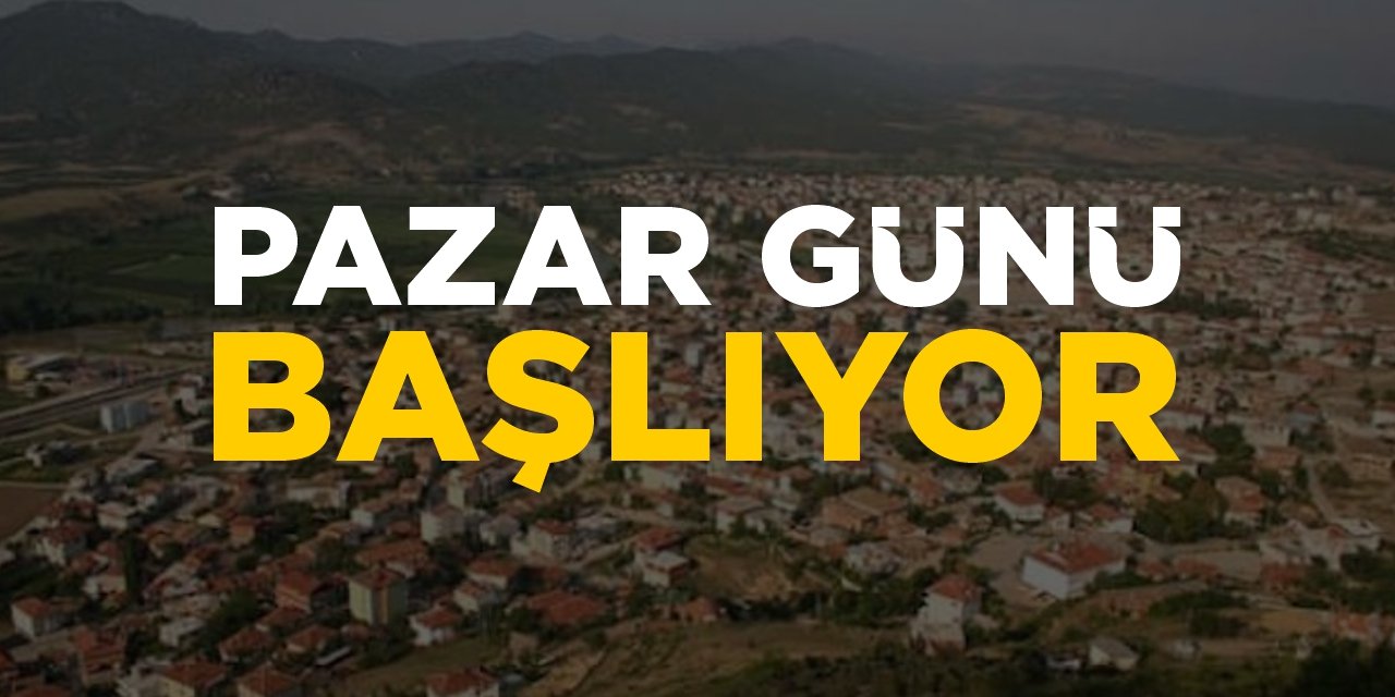 Pazar günü başlıyor