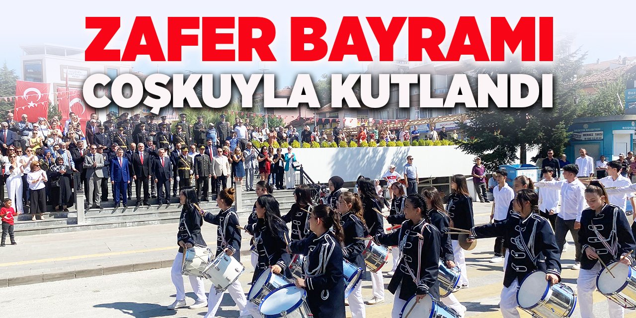 Zafer Bayramı Coşkuyla Kutlandı