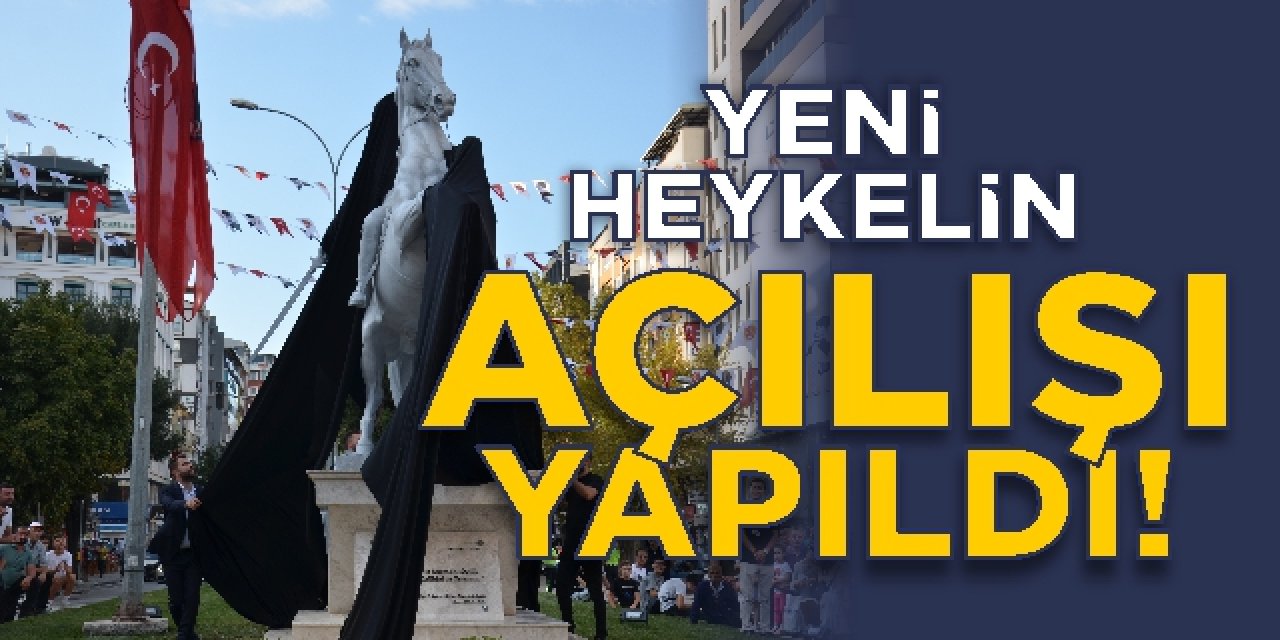 Yeni heykelin açılışı yapıldı!