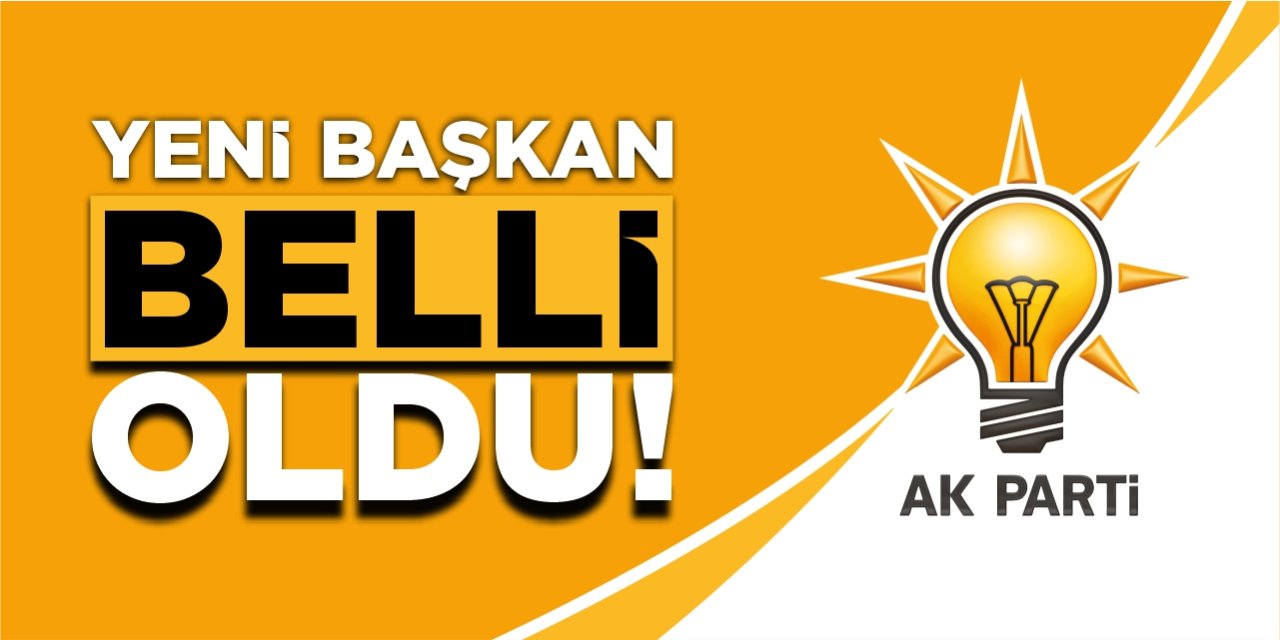 Yeni başkan belli oldu!