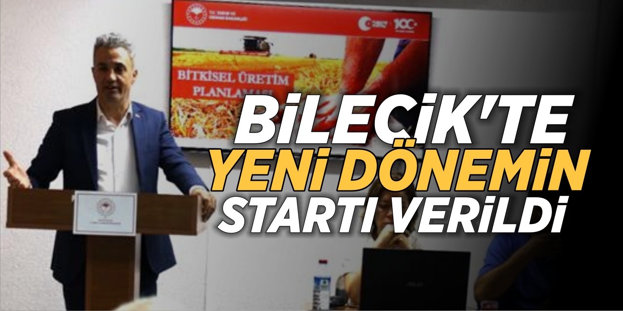 Bilecik’te yeni dönemin startı verildi