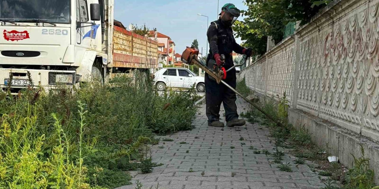 Park Ve Bahçelerde Çalışmalar Sürüyor