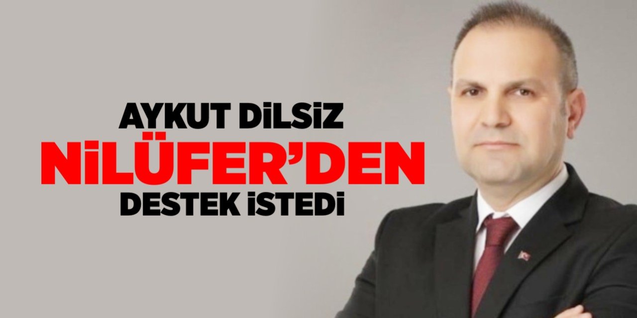 Aykut Dilsiz, Nilüfer'den destek istedi