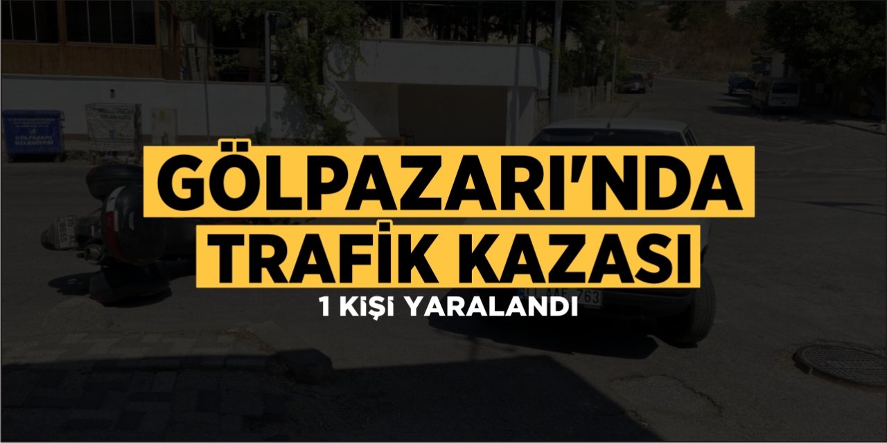 Gölpazarı'nda Trafik Kazası, 1 kişi yaralandı