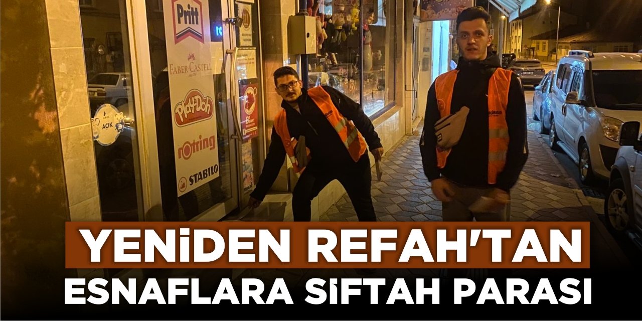 Yeniden Refah’tan Esnaflara Siftah Parası