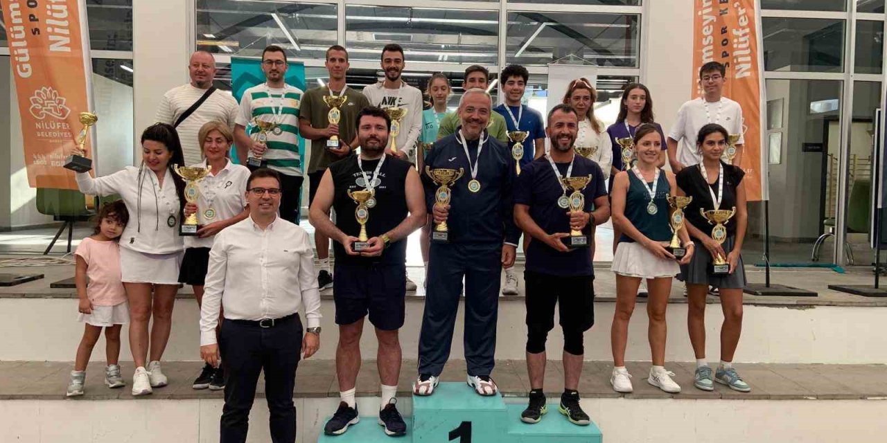 Raket Sporları Turnuvası’nda Kazananlar Belli Oldu