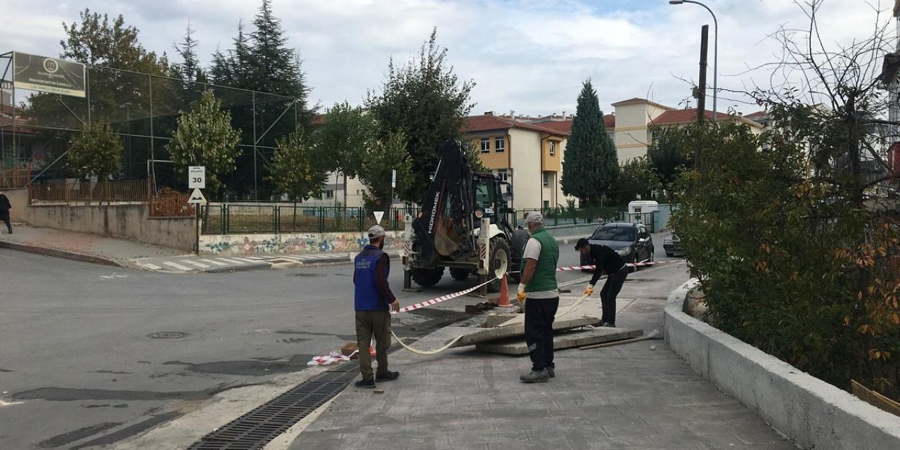 Kanalizasyon Hatlarında Temizlik Çalışması Yapıldı