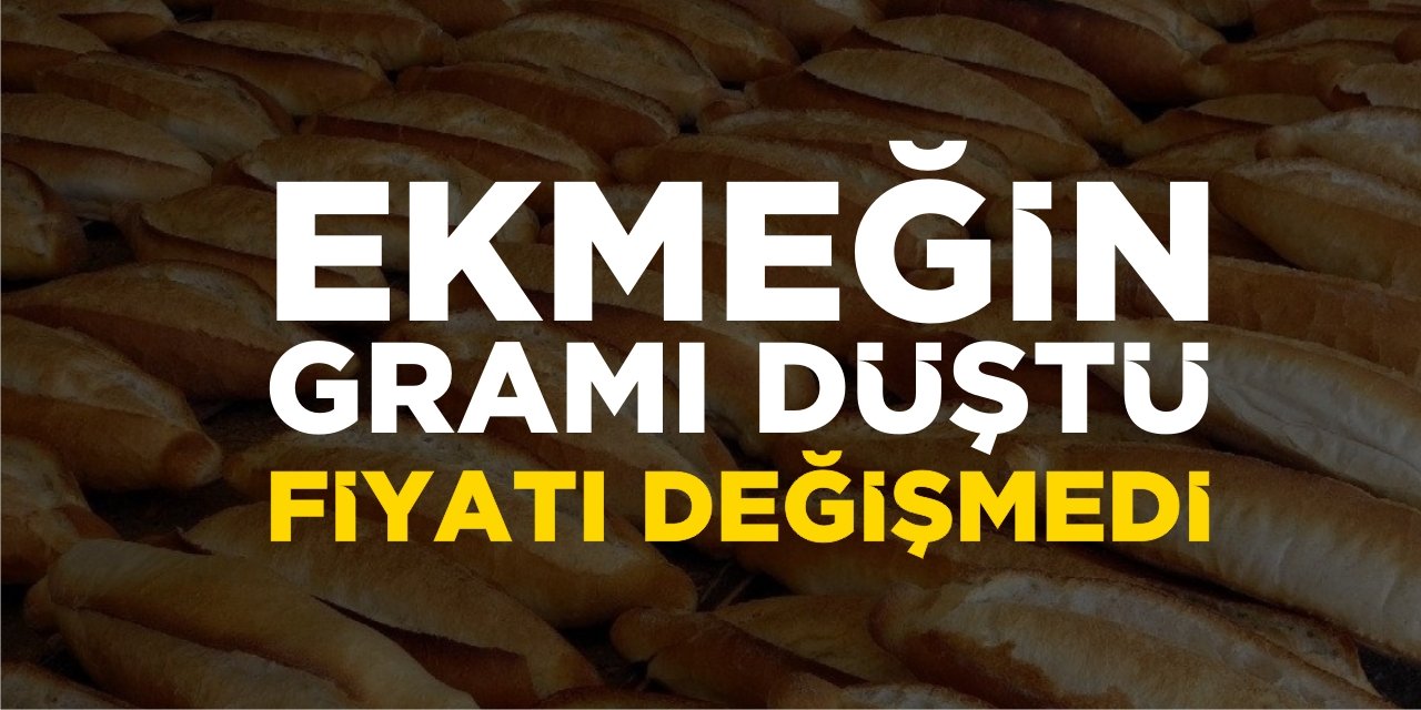 Ekmeğin Gramı Düştü Fiyatı Değişmedi