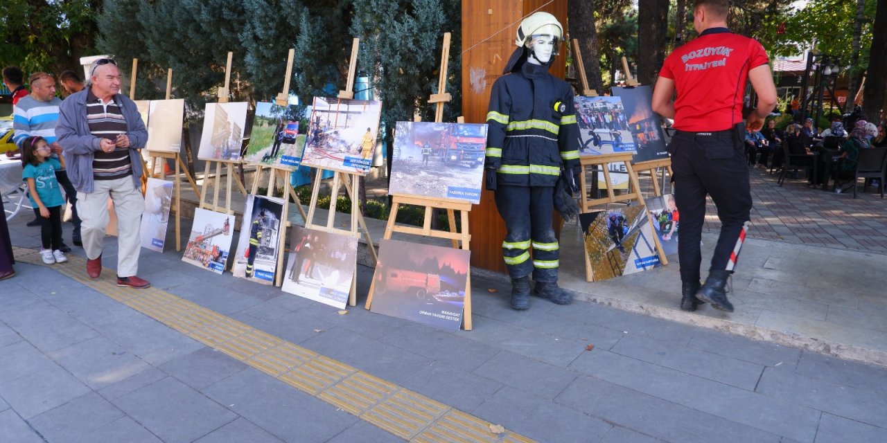 Bozüyük'te İtfaiye Haftası Etkinliği