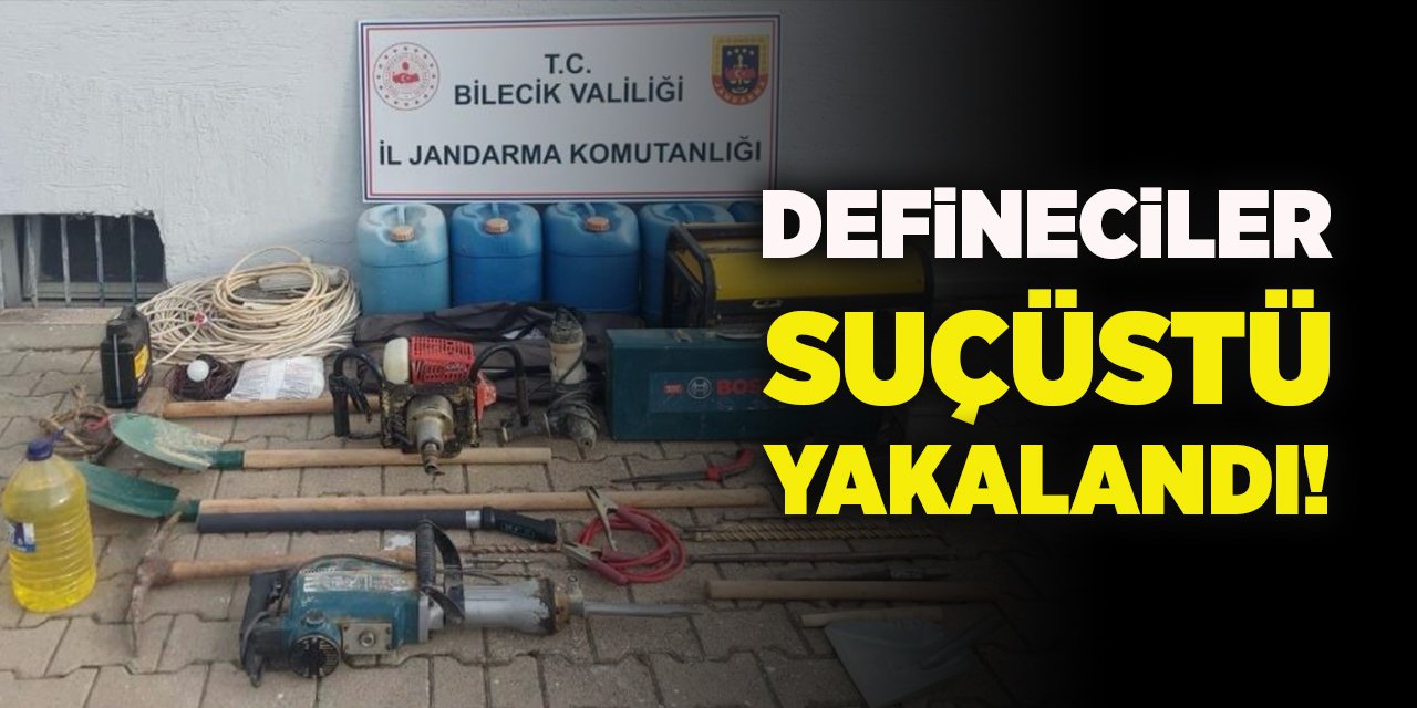 Defineciler Suçüstü Yakalandı!