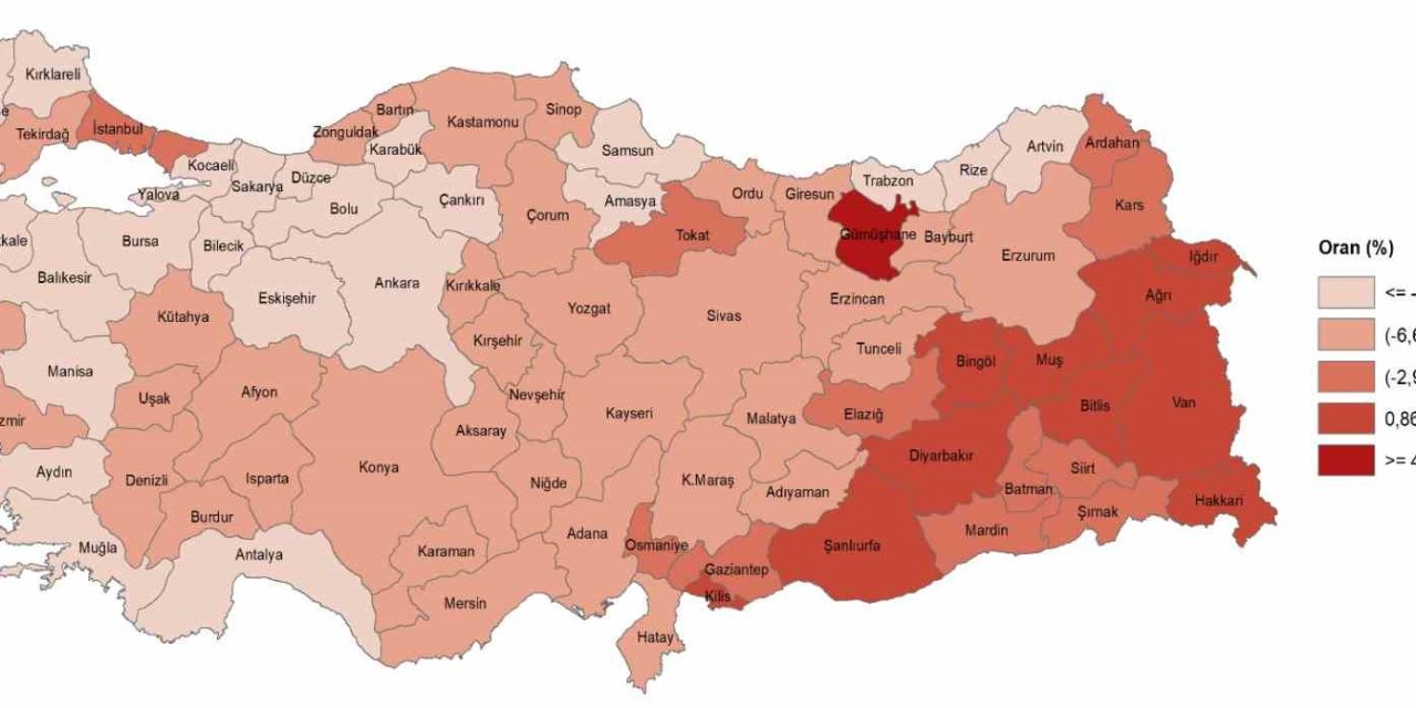 Muhtemel Eğitim Süresinin En Çok Düşüş Gösterdiği İl Oldu