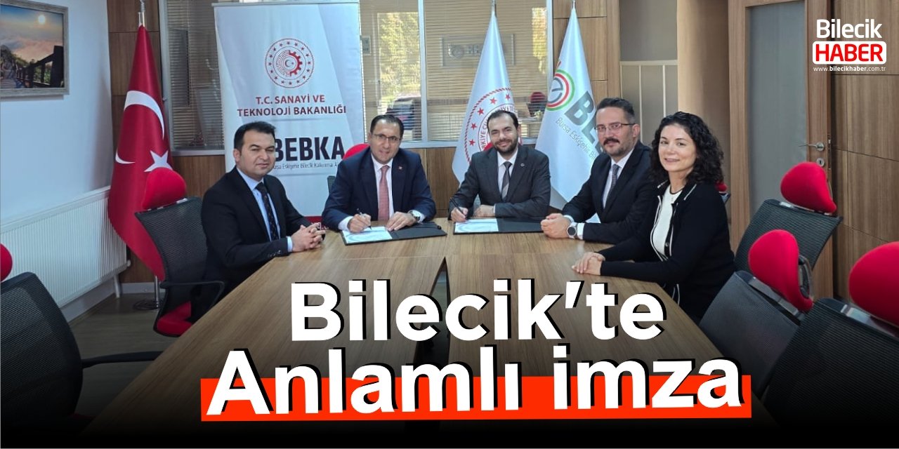 Bilecik’te Anlamlı İmza