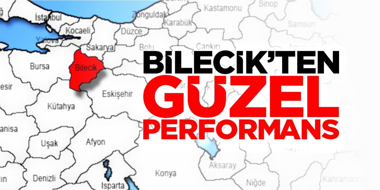 Bilecik'ten güzel performans