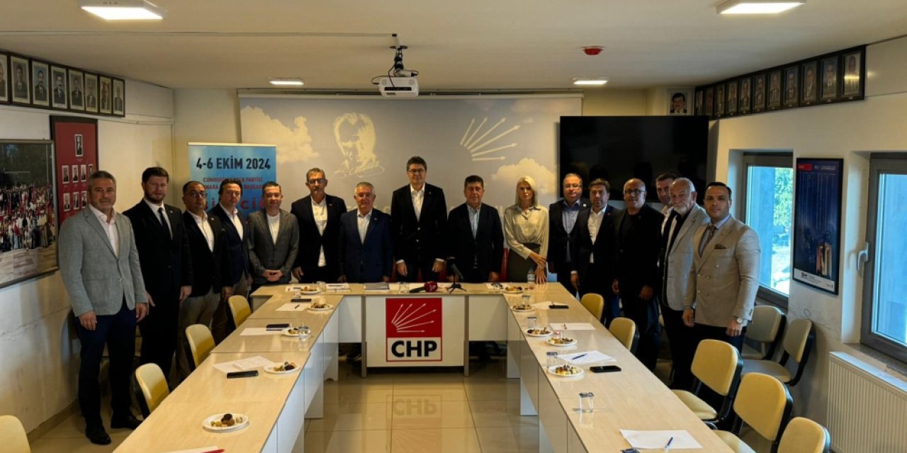 CHP İl Başkanlarından Ortak Bildiri