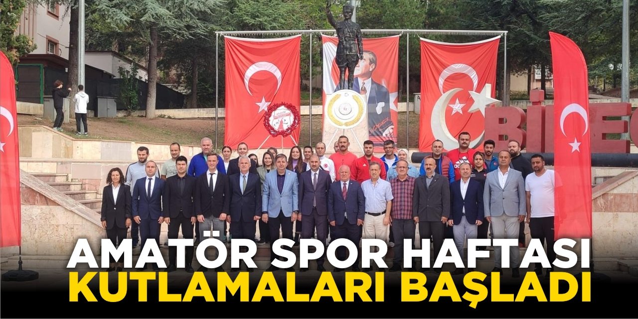 Amatör Spor Haftası Kutlamaları Başladı