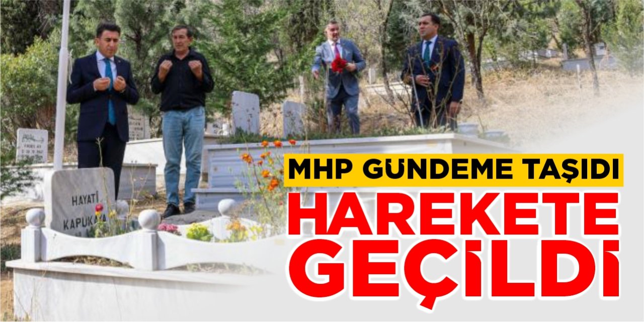 MHP gündeme taşıdı harekete geçildi