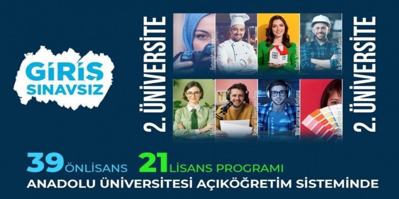 İkinci Üniversite Kayıtları Devam Ediyor