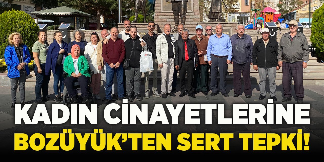 Kadın Cinayetlerine Bozüyük'ten Sert Tepki!