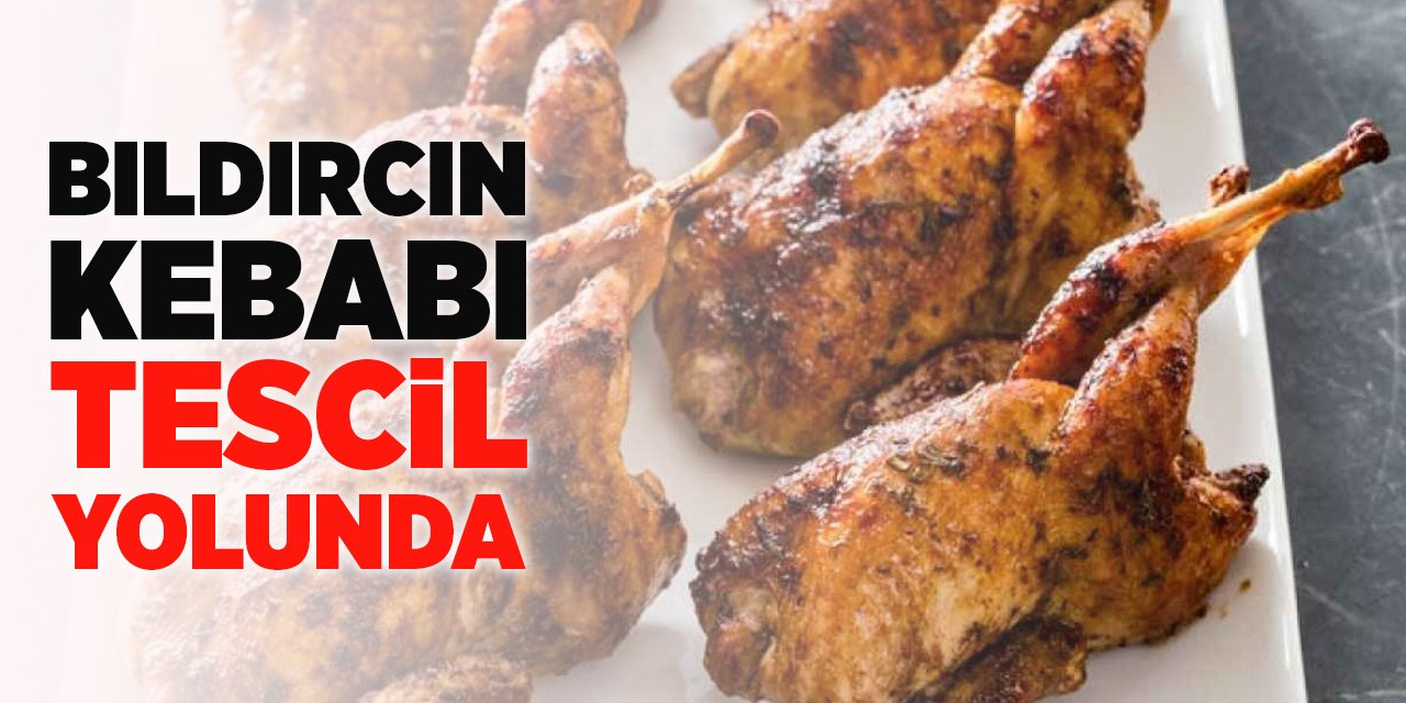 Bıldırcın Kebabı tescil yolunda