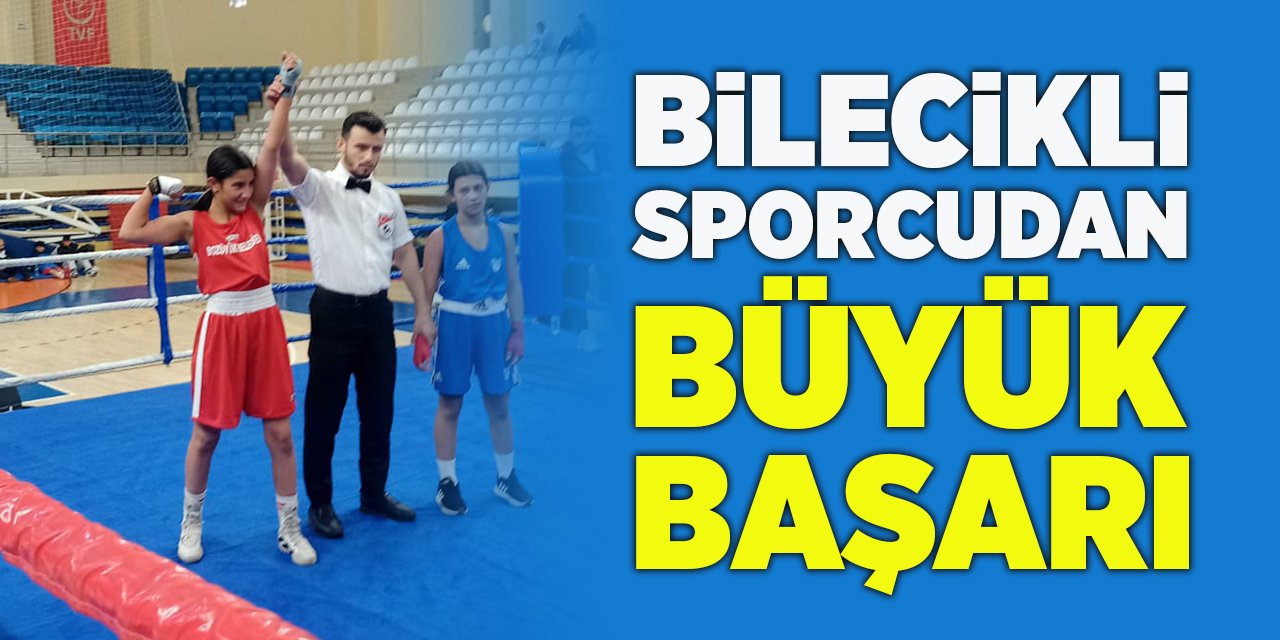 Bilecikli Sporcudan Büyük Başarı