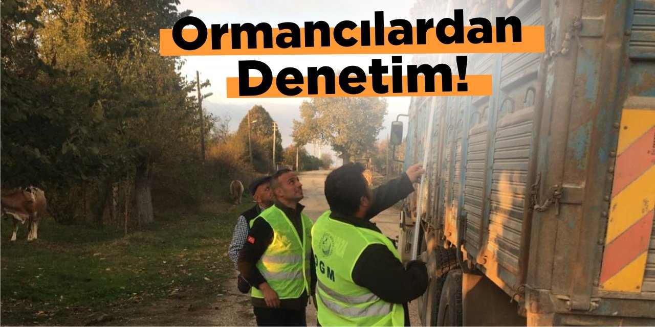 Ormancılardan Denetim!