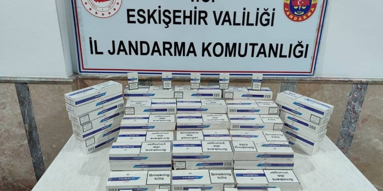 Jandarma Ekiplerinden Kaçak Sigara Operasyonu