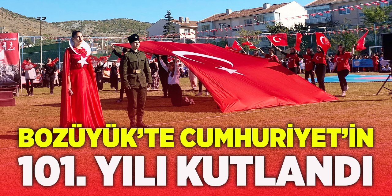 Bozüyük'te Cumhuriyet'in 101. Yılı Kutlandı