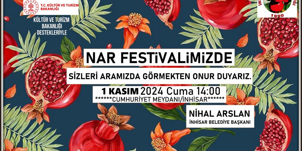 Nar Festivali Başlıyor