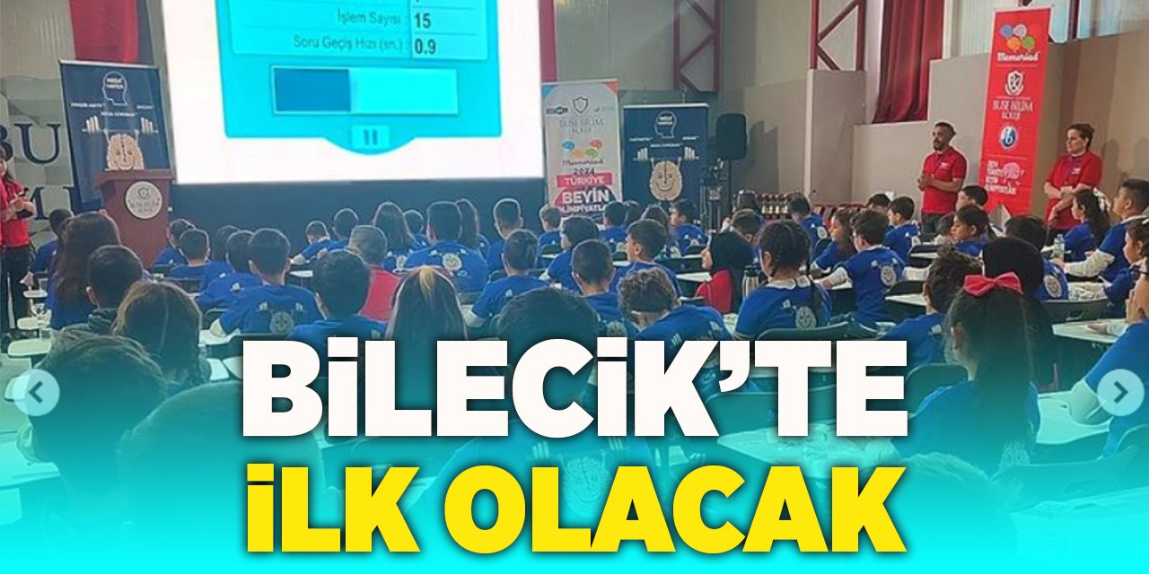 Bilecik’te ilk olacak