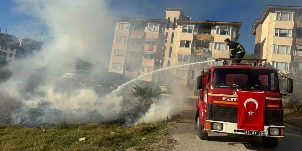 Bilecik’te Arazi Yangını