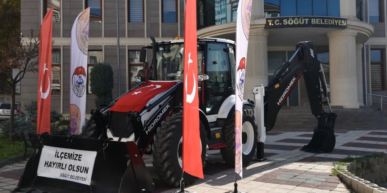 Söğüt'e Yeni İş Makinesi